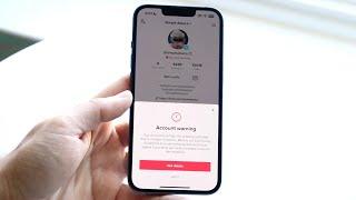 How To FIX Account Warning On TikTok!