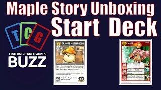 Maple Story iTCG Starter Deck and Pack Opening - TCG Buzz