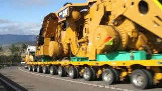 Heavy Haulage..... 3 x prime mover in front 1 x prime mover in rear