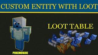 Custom Entities With Loot Tables | Mcreator | #10