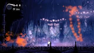 Hollow Knight, Рыцарь-хранитель, без грейда гвоздя, без амулетов.