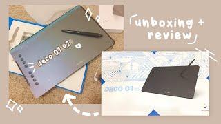 ˗ˏˋ Unboxing XP-Pen Deco 01 v2 graphic tablet! + Honest review ´ˎ˗ ASMR