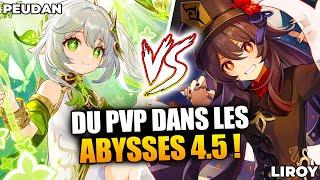 Ce match est si serré dans les Nouvelles Abysses de la 4.5 ! L'arène des Abysses ! Genshin Impact !