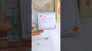 diy sticker note pad // school supplies day 2 #shorts #viralvideo #trending #diy #schoolcrafts