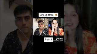 sofi vs zayn live on tiktok || SOFI GUJRATAN LIVE MATCH