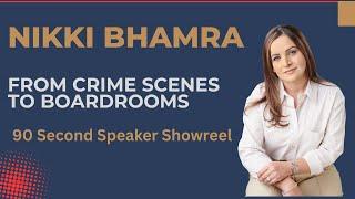 From Crime Scenes to C Suites: Nikki Bhamra on Smarter Leadership | Speakers Associates