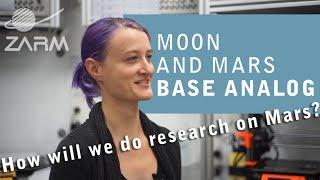 Moon and Mars Base Analog - How will we do research on Mars?