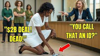Bank Teller Throws Black Woman CEO’s ID on the Floor—$2B Partnership Ends in Silence