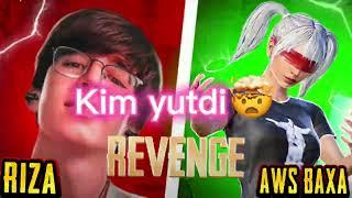 Riza vs AWS BAXA javob o'yini revenge kim yutdi Eng yahshi comentariyaga Rp️