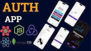 Mastering Authentication in React Native (Expo Router) with Node.js and MongoDB!