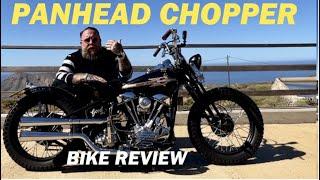 Our Complete Review of The Harley Davidson 1950s Panhead Chopper | Good Motorcycles Barcelona.