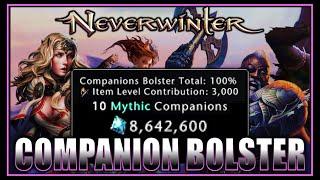 How to get 100% Companion Bolster with the Important Companions! (DPS, Heal, Tank) - Neverwinter M29