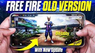 I Play Free Fire Old Version With New Update