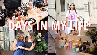 VLOG  turning 30, my BFF gets ENGAGED!!  NYFW backstage, decluttering + more