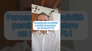 Percentuale invalidità, perché presentare un ricorso? Pt.1