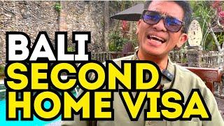 BALI SECOND HOME VISA finally available