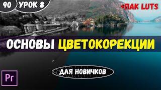 Курс по Premierer Pro | Урок №8 | Основы цветокоррекции в LUMETRI. #90