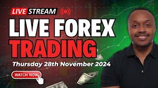 Live Forex Trading Session and Chart Analysis 28th November 2024 | London Session