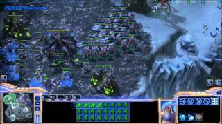 HOTS beta gameplay- PkRED [P] v [Z] Zowaa