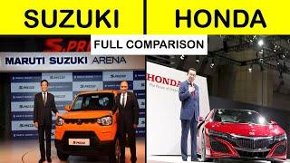 Suzuki vs Honda Full Comparison UNBIASED in Hindi | Honda vs Suzuki