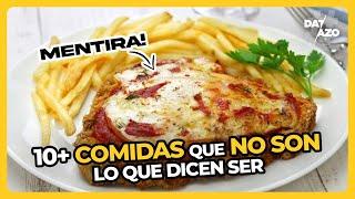 10+ COMIDAS que NO SON lo que DICEN SER • #Datazo