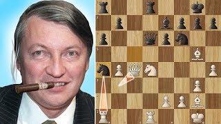 Anatoly Karpov's 20-Move Brilliancy against Beliavsky - Linares (1994)