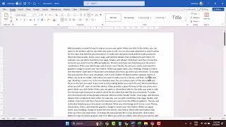 Can't Justify Text (Paragraph) in Word | How to Fix Text Paragraph Not Justifying Issue in Word