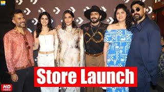 Khushi Kapoor, Orry, Harshvardhan Kapoor, Anshula Kapoor at Sonam Kapoor's Store Launch