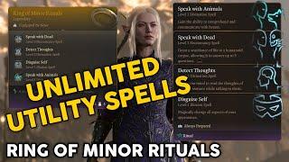 Ring of Minor Rituals - Baldur's Gate 3 Utility Mod