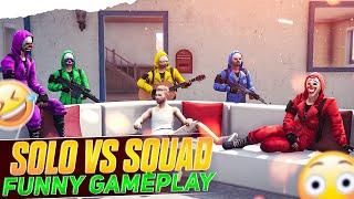 Adam Solo VS Squad Best Funny Gameplay| Fearless Man FF New Video