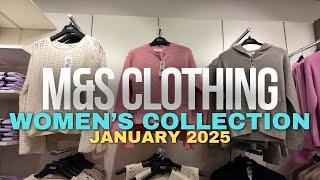 M&S Clothing Haul - Women's Collection - New Arrivals Store Tour - January 2025