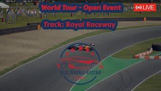 Real Rookie Racing Live Streaming | World Tour | Royal Raceway