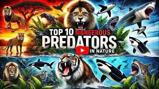 Top 10 Most Dangerous Predators in Nature - Ultimate Killers | Wildlife Whispers