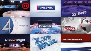 Croatian News Intros 2022 / Openings Compilation (HD)