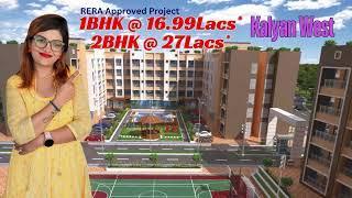 RERA Registered #Haware My First Home in Kalyan west, #1bhk @16.99 Lakh* & #2bhk @26.99 Lakh*