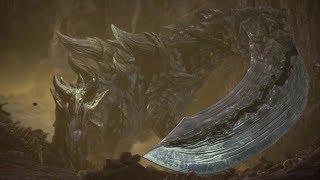 Monster Hunter World: Iceborne - Acidic Glavenus Boss Fight (Solo / Longsword)