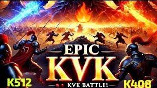 "Clash Of Kings K512 KvK K408 & K637 | Crazy Fighting  "