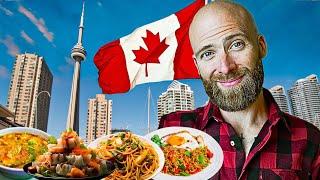 100 Hours of Toronto's Best Food!! Indian VS Chinese VS Filipino Food!!