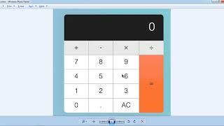 Timelapse of Calculator in CSS Grid | Time Lapse Video | #timelapse