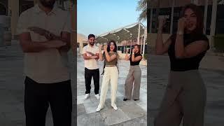 رقصة جنى الحفار مع غيث وسارة 