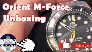 Orient M-Force Unboxing⌚