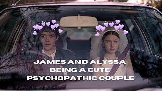 James and Alyssa being a cute psychopathic couple pt 2