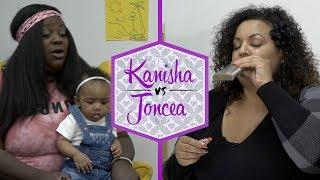 Kanisha vs Joncea | Babysitting Challenge ft. Savannah aka Ling Ling | All Def Women