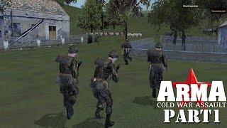 ARMA: Cold War Assault (Operation Flashpoint: Cold War Crisis) campaign. Part 1