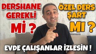 Dershaneye Gitmeli miyim? Özel Ders mi? Dershane mi? | Lgs Koçu Fatih Olfaz