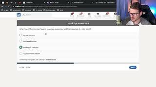 Can I pass this harder linkedin javascript quiz?
