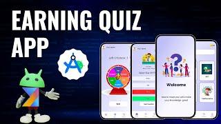 Earning Quiz App Tutorial - Build Earning App in Android Studio