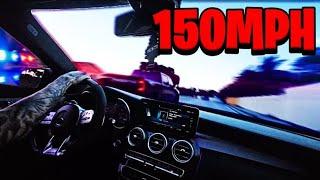 Pushing my 2021 C63S to the Limits !! (POLICE CHASE)