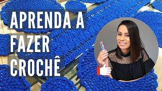 Como fazer Trilho de mesa de crochê - Veridiana Carvalho