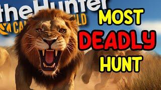 I ALMOST DIED Bow Hunting Big Cats - TheHunter: Call of the Wild